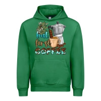 Emerald coffee cups but first coffee bbs Urban Hoodie - BundleAndBundleShop