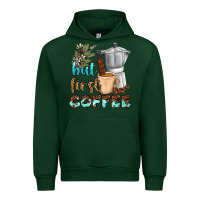 Forest Green coffee cups but first coffee bbs Urban Hoodie - BundleAndBundleShop
