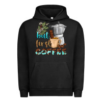 Pigment Black coffee cups but first coffee bbs Urban Hoodie - BundleAndBundleShop