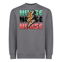 Storm nurse leopard lightning bolt Heavyweight Sweatshirt - MaliasSmallBusiness