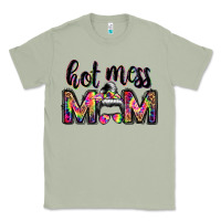 Matcha hot mess mom messy bun Classic Tee - JahusDesignShop