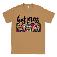 Toasted Coconut hot mess mom messy bun Classic Tee - JahusDesignShop