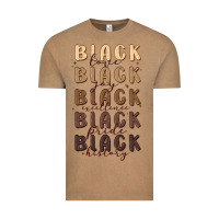 Vintage Coffee black history Vintage Tee - MaliasSmallBusiness