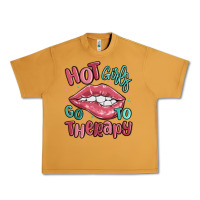 Peanut Butter hot girls go to therapy Urban Heavy Tee - MaliasSmallBusiness