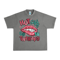 Tornado hot girls go to therapy Urban Heavy Tee - MaliasSmallBusiness