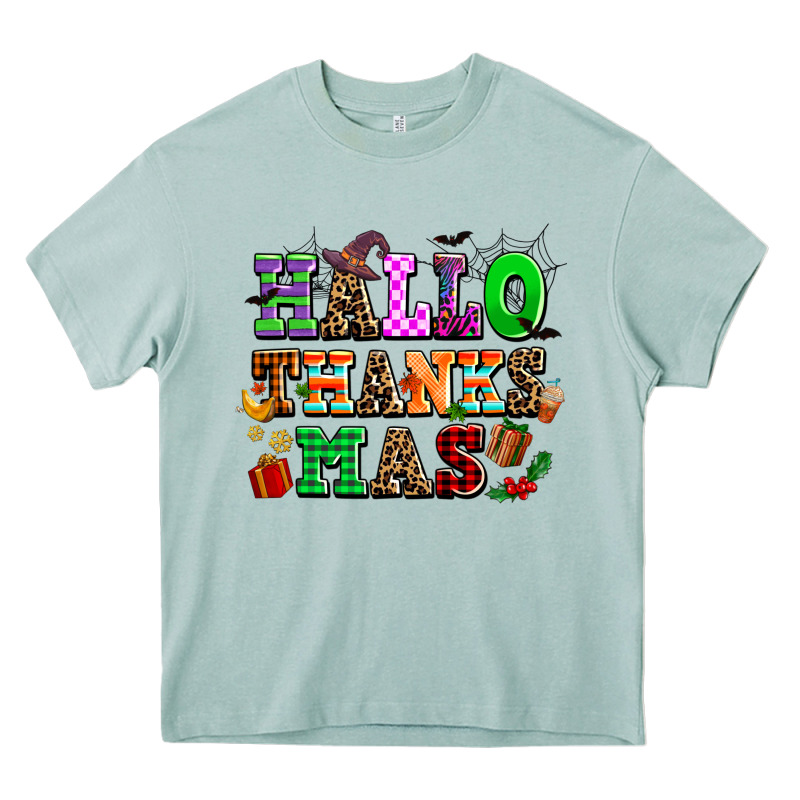 Hallothanksmas Heavy Core Tee by AdoDesignShop | Teevron