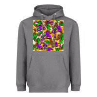 Mardi Gras Jester Had And Crawfish With Leopard Pa Heavyweight Hoodie | Teevron