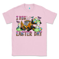 Bubblegum Pink I Dig Easter Day Classic Tee - CowhideDigitalArt