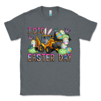 Charcoal Heather I Dig Easter Day Classic Tee - CowhideDigitalArt
