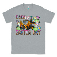 Heather Grey I Dig Easter Day Classic Tee - CowhideDigitalArt