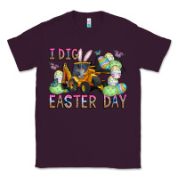 Plum I Dig Easter Day Classic Tee - CowhideDigitalArt