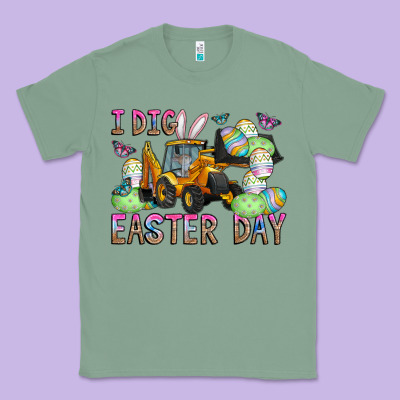 I Dig Easter Day Classic Tee Designed By Cowhidedigitalart