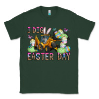 Sports Green I Dig Easter Day Classic Tee - CowhideDigitalArt