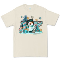 Bone cute coffeecup snowmanand joy Premium Tee - AdoDesignShop