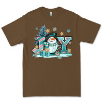Cute Coffeecup Snowmanand Joy Premium Tee | Teevron