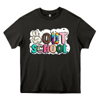 Asphalt peace out school Heavy Core Tee - JahusDesignShop
