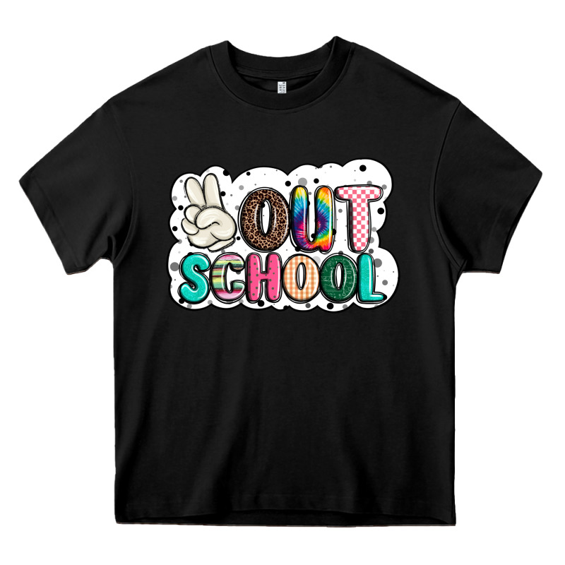 Peace Out School Heavy Core Tee by JahusDesignShop | Teevron