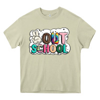 Mossy peace out school Heavy Core Tee - JahusDesignShop