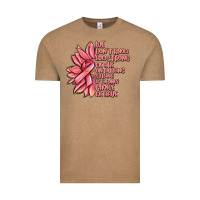 Vintage Coffee pink sunflower and cancer ribbon breast cancer Vintage Tee - MaliasSmallBusiness
