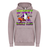 Vintage Zinc Spooky babes club Vintage Hoodie - NancyCooperArtShop