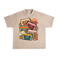 French Oak customized country cassette tapes Urban Heavy Tee - MaliasSmallBusiness