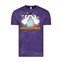 Cloud Purple goose bumps Vintage Tee - JahusDesignShop