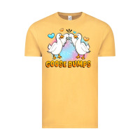 Vintage Mustard goose bumps Vintage Tee - JahusDesignShop