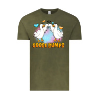 Vintage Olive goose bumps Vintage Tee - JahusDesignShop