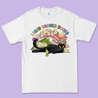 I Read Banned Books Premium Tee Designed By Artiststas