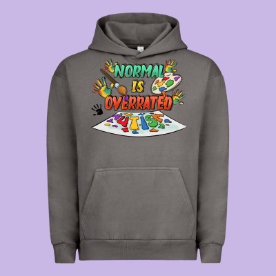 Normal Is Overrated Urban Hoodie Designed By Fadigitalartstudio