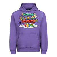 Tulip Normal Is Overrated Urban Hoodie - FaDigitalArtStudio