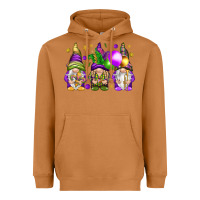 Mardi Gras Gnomies With Elements Heavyweight Hoodie | Teevron