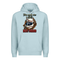 Blue Mist Diamonds are a girl's best friend Baseball Premium Hoodie - HowdyJamesFarm
