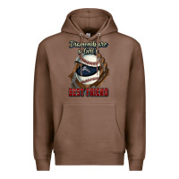 Chestnut Diamonds are a girl's best friend Baseball Premium Hoodie - HowdyJamesFarm