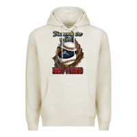 Oatmeal Heather Diamonds are a girl's best friend Baseball Premium Hoodie - HowdyJamesFarm