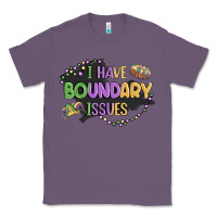 Lavender ı have boundary ıssues Classic Tee - MaliasSmallBusiness