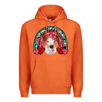 Carrot valentines heifer rainbow Premium Hoodie - JahusDesignShop