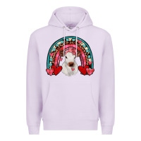 Lilac valentines heifer rainbow Premium Hoodie - JahusDesignShop