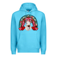 Ocean Blue valentines heifer rainbow Premium Hoodie - JahusDesignShop