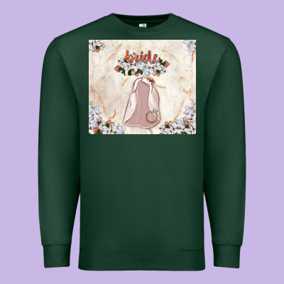Bride Tumbler Premium Sweatshirt Designed By Tumblerdesignbyshophia