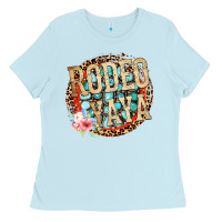 Baby Blue rodeo yaya Ladies Tee - RacoonDesign