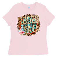 Bubblegum Pink rodeo yaya Ladies Tee - RacoonDesign