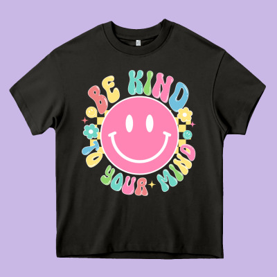 Be Kind To You Mind Heavy Core Tee Designed By Jahusdesignshop