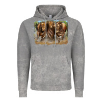 Cloud Rock 3 red angus bulls Vintage Hoodie - LillyAllenDesigns