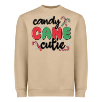 Mushroom candy cane cutie Heavyweight Sweatshirt - MaliasSmallBusiness