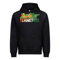 Black tennessee map st patrick's day Urban Hoodie - FaDigitalArtStudio