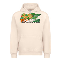 Sandshell tennessee map st patrick's day Urban Hoodie - FaDigitalArtStudio