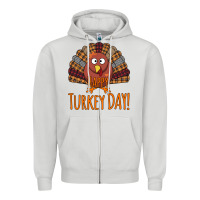 Happy Turkey Day - Thanksgiving Party Zipper Hoodie | Teevron