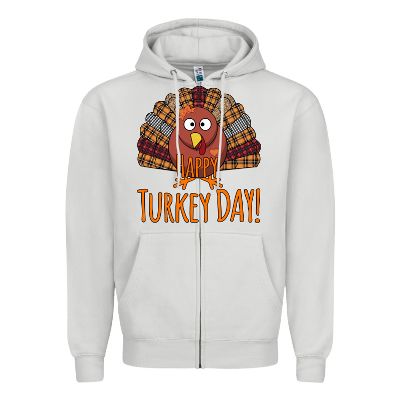 Happy Turkey Day - Thanksgiving Party Zipper Hoodie by Bettercallsaul | Teevron