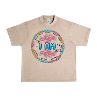 French Oak i am inspiration Urban Heavy Tee - MaliasSmallBusiness